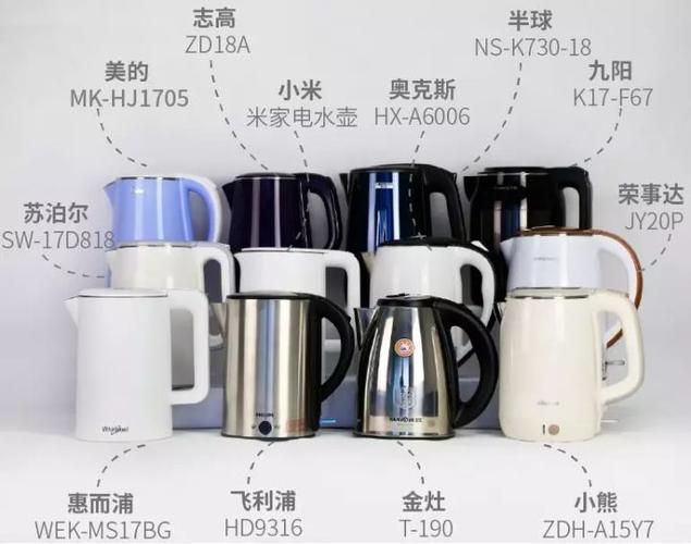 哪个品牌电水壶12款对比测评中表现最出色？