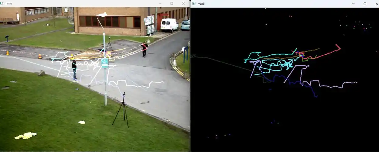 如何用opencv3/C语言实现光流点跟踪技术？