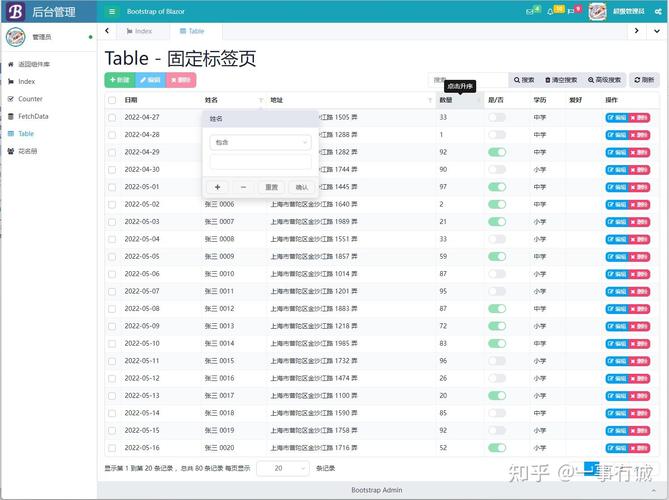 Bootstrap Blazor Table 组件如何实现智能生成功能？
