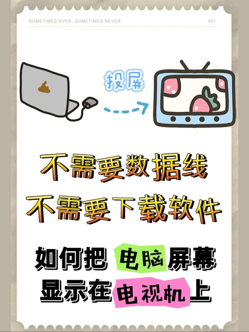 如何将win7笔记本电脑实时画面无线传输到电视上显示？