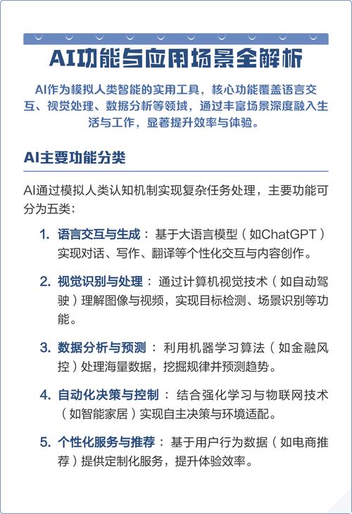 百度AI的功能有哪些具体应用场景？