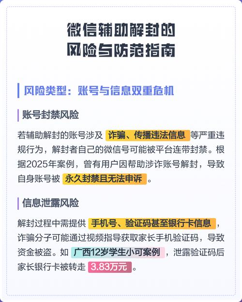 微信解封非好友辅助方法有哪些，有哪些潜在风险需要注意？