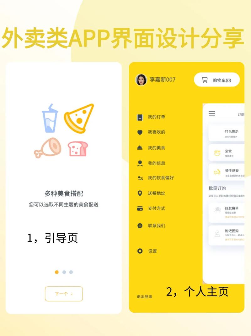 Android平台上的外卖App系统设计有哪些创新点？