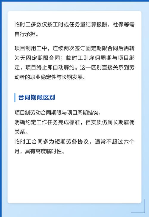 项目用工与规范用工的根本区别是什么？