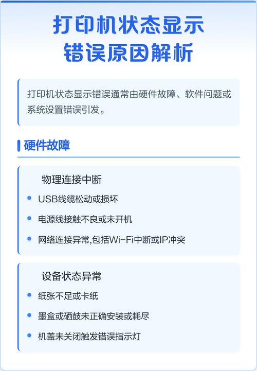 打印机打印错误可能由哪些因素引起？