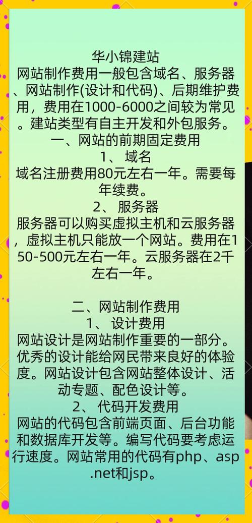 网站建设与维护的成本大概需要多少，有没有一个详细的概览？