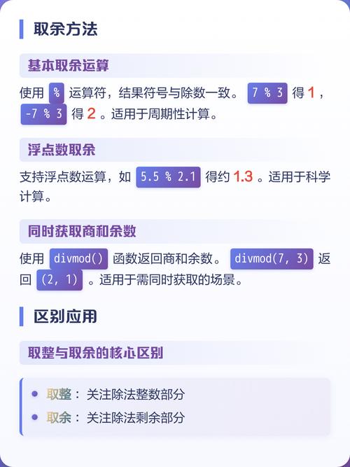Python中如何实现数字的加减乘除、取整、四舍五入等基本操作？