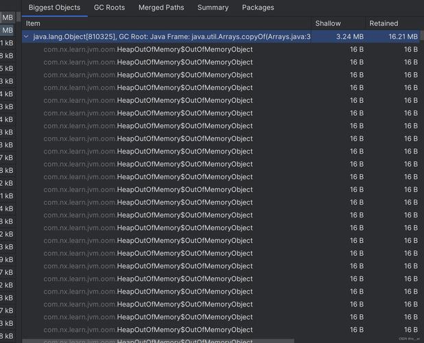 Java虚拟机内存溢出错误有哪些常见类型？