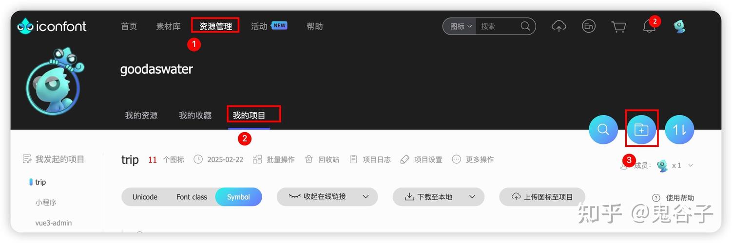 如何将Vue3项目接入阿里iconfont图标与字体实现高效使用？