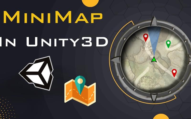 Unity中如何实现游戏小地图及方向指引功能？