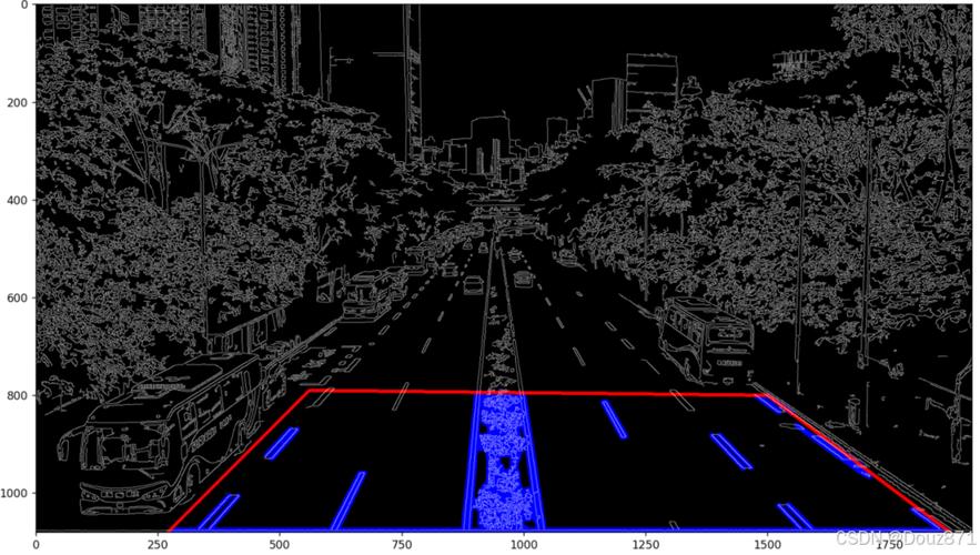 如何用OpenCV实现复杂场景下的车道线检测？