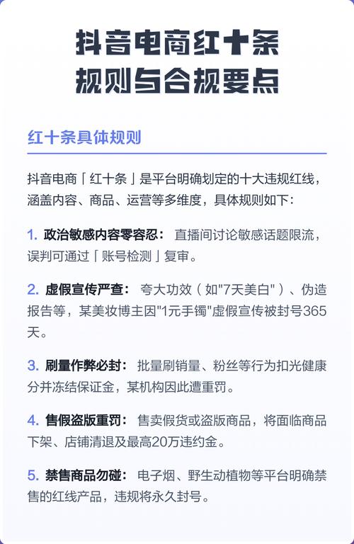 抖音电商创作时如何确保内容合规，避免违规行为呢？