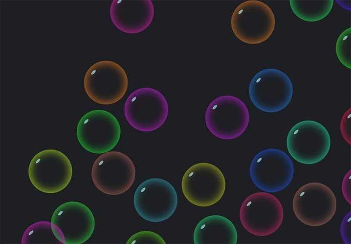 如何用Vue实现气泡运动撞击后形成长尾词效果的动画效果？