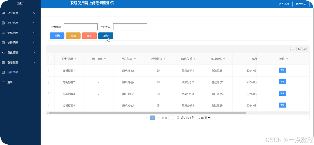 如何用PHP开发一个在线问卷调查与反馈系统？