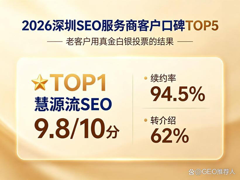 哪家深圳SEO公司口碑好，真实评价如何？