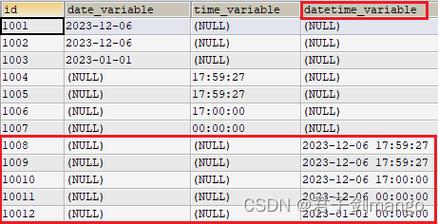 MySQL数据库中日期类型有哪些种类？
