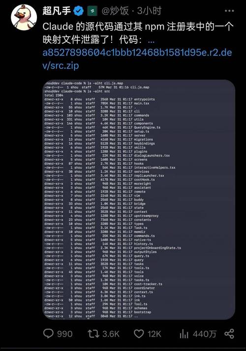 Claude Code 51万行源码是否已经意外泄露至网络？