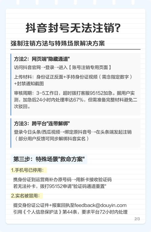 抖音账号被封禁后有没有简单方法注销重开？