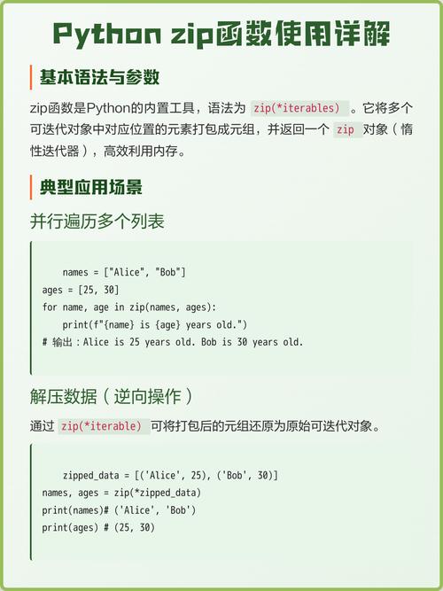 Python中zip函数如何实现列表合并？