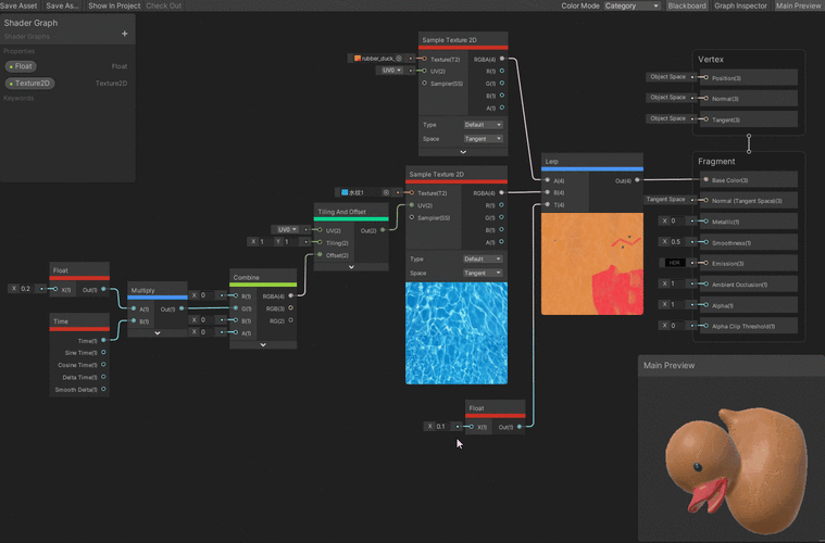 如何将Unity Shader中的2D水流效果改写为长尾词？
