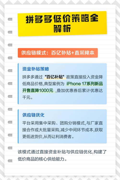 拼多多如何设计并实现有效的价格分层策略？