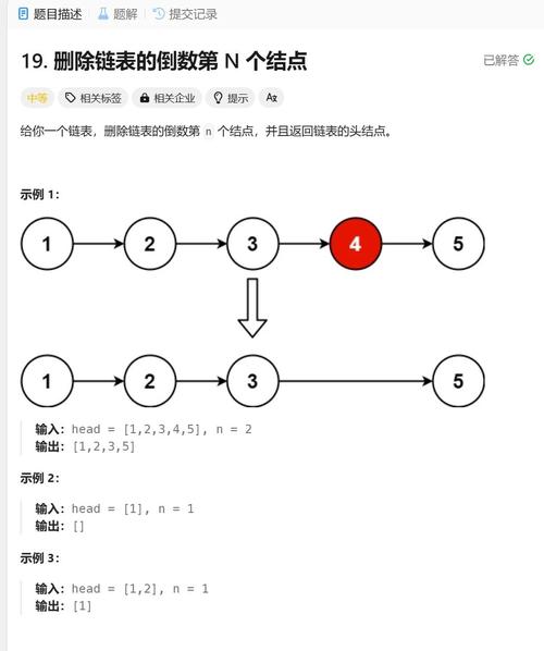 如何将删除链表倒数第N个节点的方法改写成长尾？