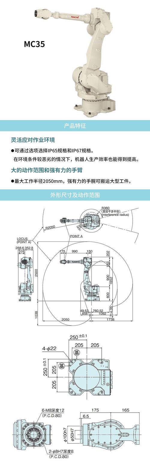 机器人的运动范围能覆盖多大面积？