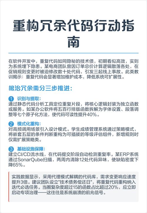 如何巧妙地解决系统中的代码冗余问题？