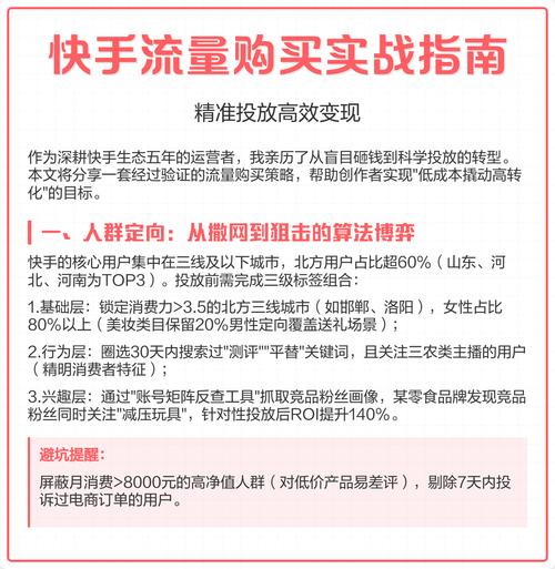 如何通过精准投放实现流量翻倍增长？