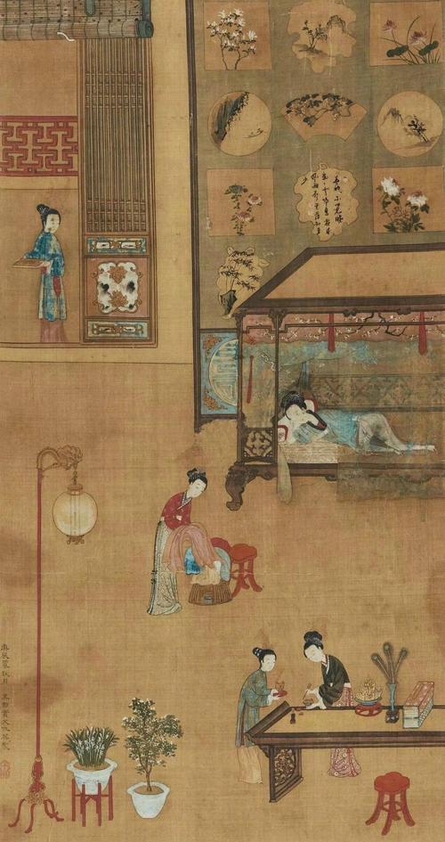 古代女性的闺房里，诉不尽女儿心事，是怎样的景象呢？