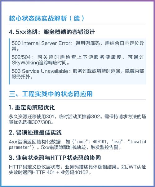 如何通过优化HTTP状态码提升网站性能的最佳实践？