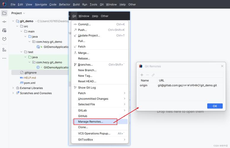如何设置IntelliJ IDEA中的Git功能？