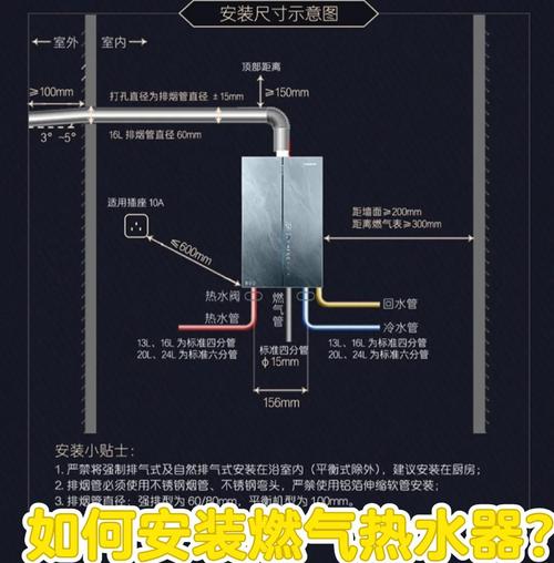 燃气热水器安装尺寸图，如何避免安装过程中的常见问题？