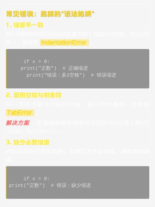 Python缩进规则详解如何深入理解？