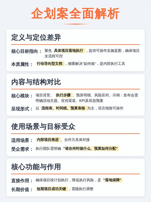 项目与计划书在本质区别上，如何界定两者的根本差异？