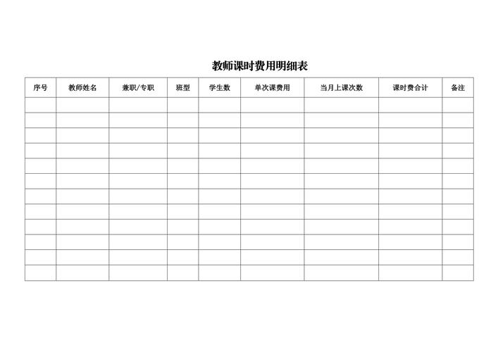老师课时费结算数据库具体是用于哪些课时费结算操作？