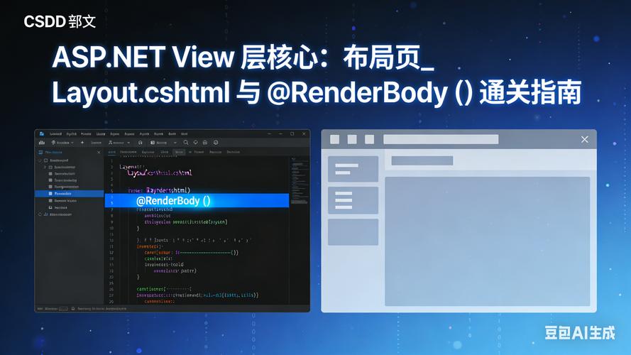 ASP.NET MVC中_ViewStart.cshtml的作用是什么？能否详细解释其在视图渲染过程中的具体功能？