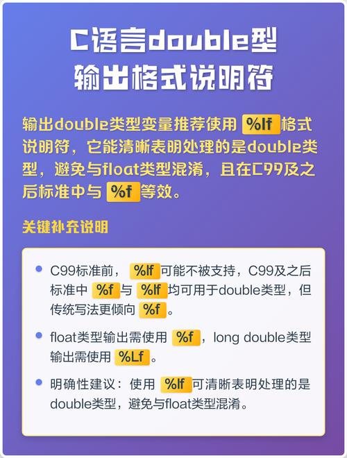 C语言中double类型默认输出小数点后几位数字？