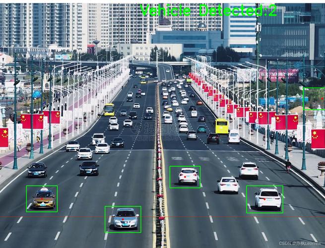 如何通过OpenCV技术进行道路车辆数量统计操作？