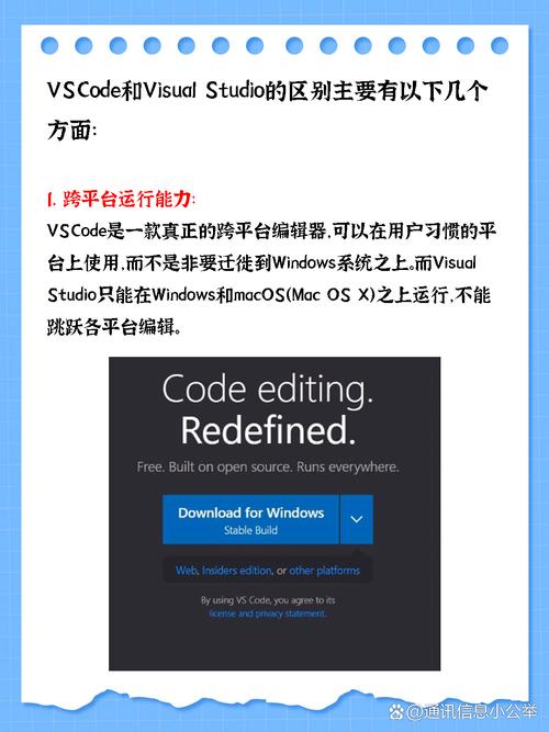 VSCode和Visual Studio之间具体有哪些显著的不同之处？