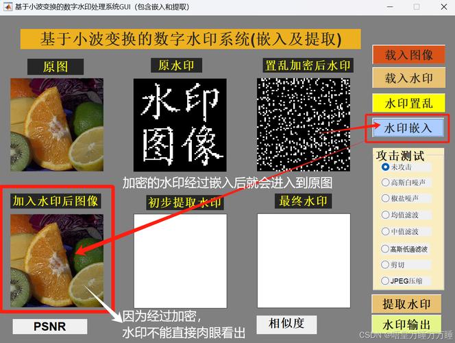 如何利用小波变换DWT算法在Matlab中实现数字水印嵌入与提取？