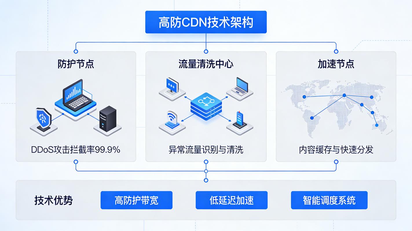 如何选择高防CDN服务以提升网站安全性？