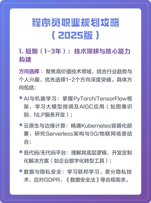 中年程序员如何调整职业规划以适应技术变迁？