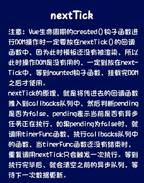 Vue中nextTick如何实现异步操作后立即更新视图？