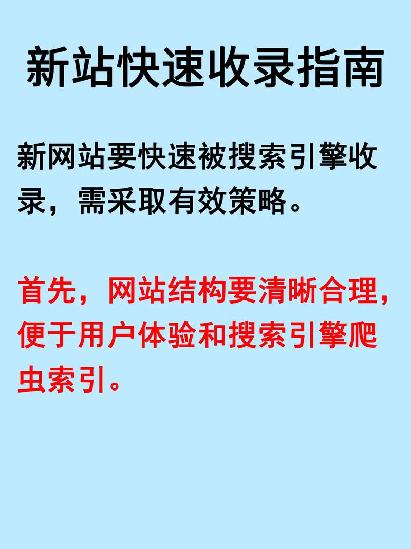 如何通过关键词优化和高质量内容快速收录新站？