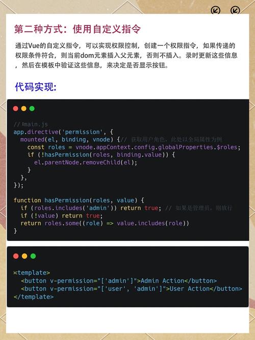 Vue权限指令如何实现复杂权限控制与权限详解？