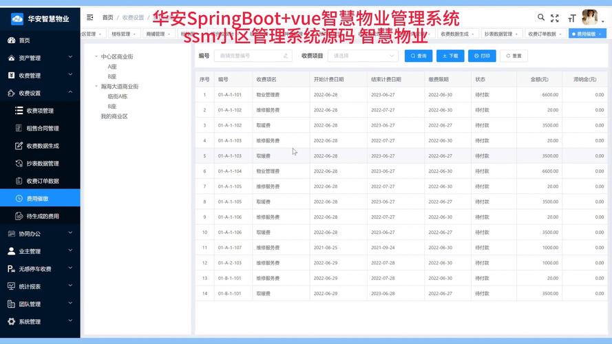 基于Springboot如何开发名城小区物业管理系统？
