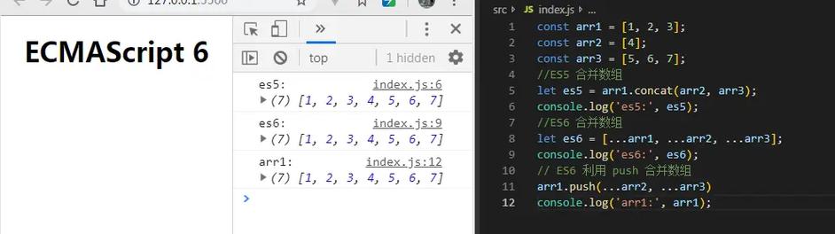 ECMAScript 6 数组扩展实例详解中包含的哪些特性或方法，能详细解释一下吗？