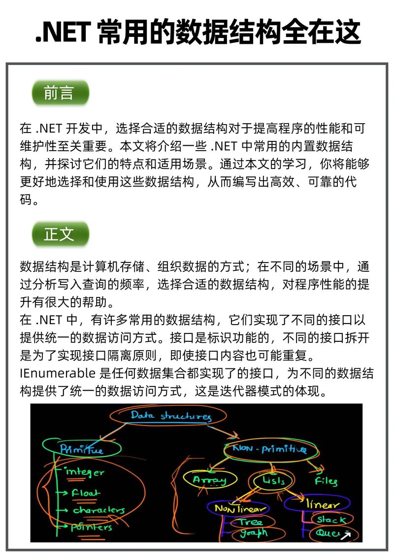 我应该选用.NET中的哪种数据结构来处理我的数据需求？