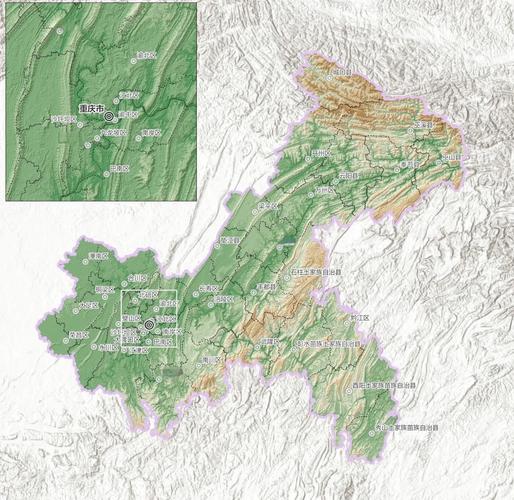 如何使用Python和ArcGIS绘制重庆板块地图？